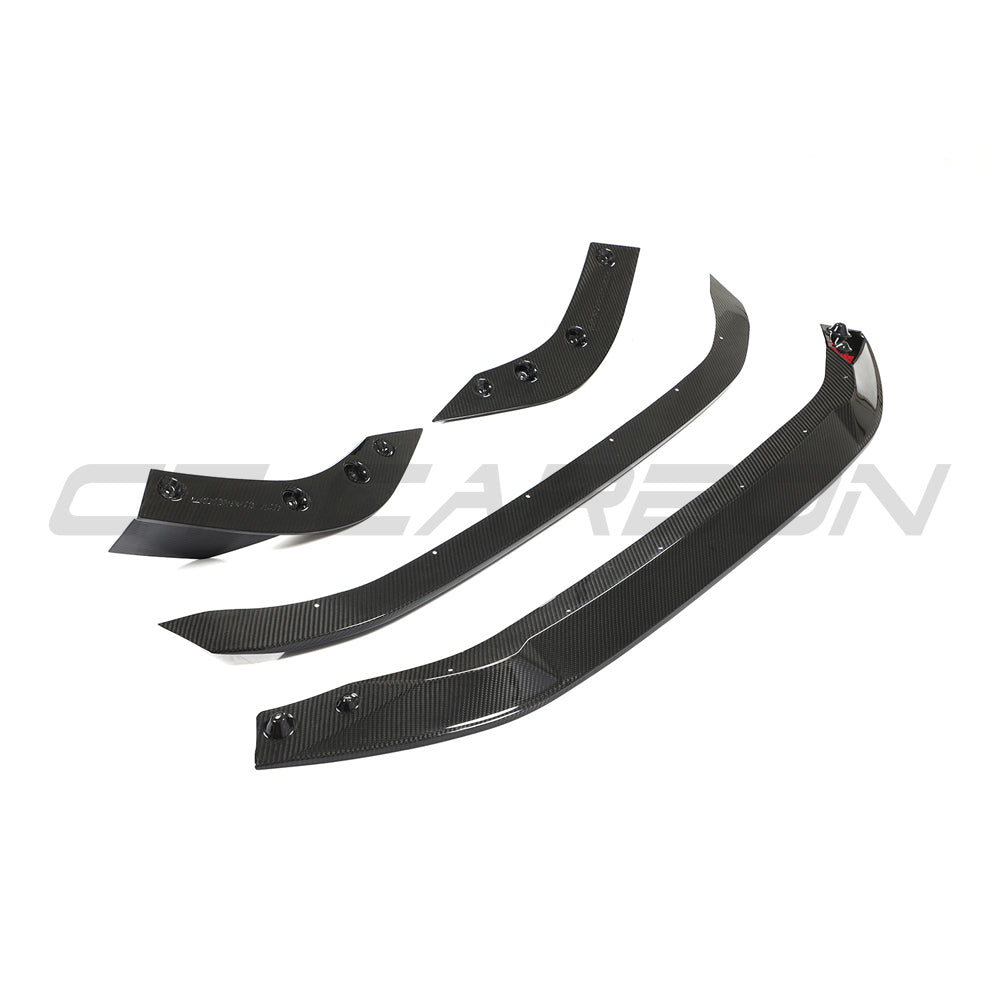 AUDI RS3 8Y 2022-2024 CARBON FIBRE SPLITTER V1 - CT DESIGN