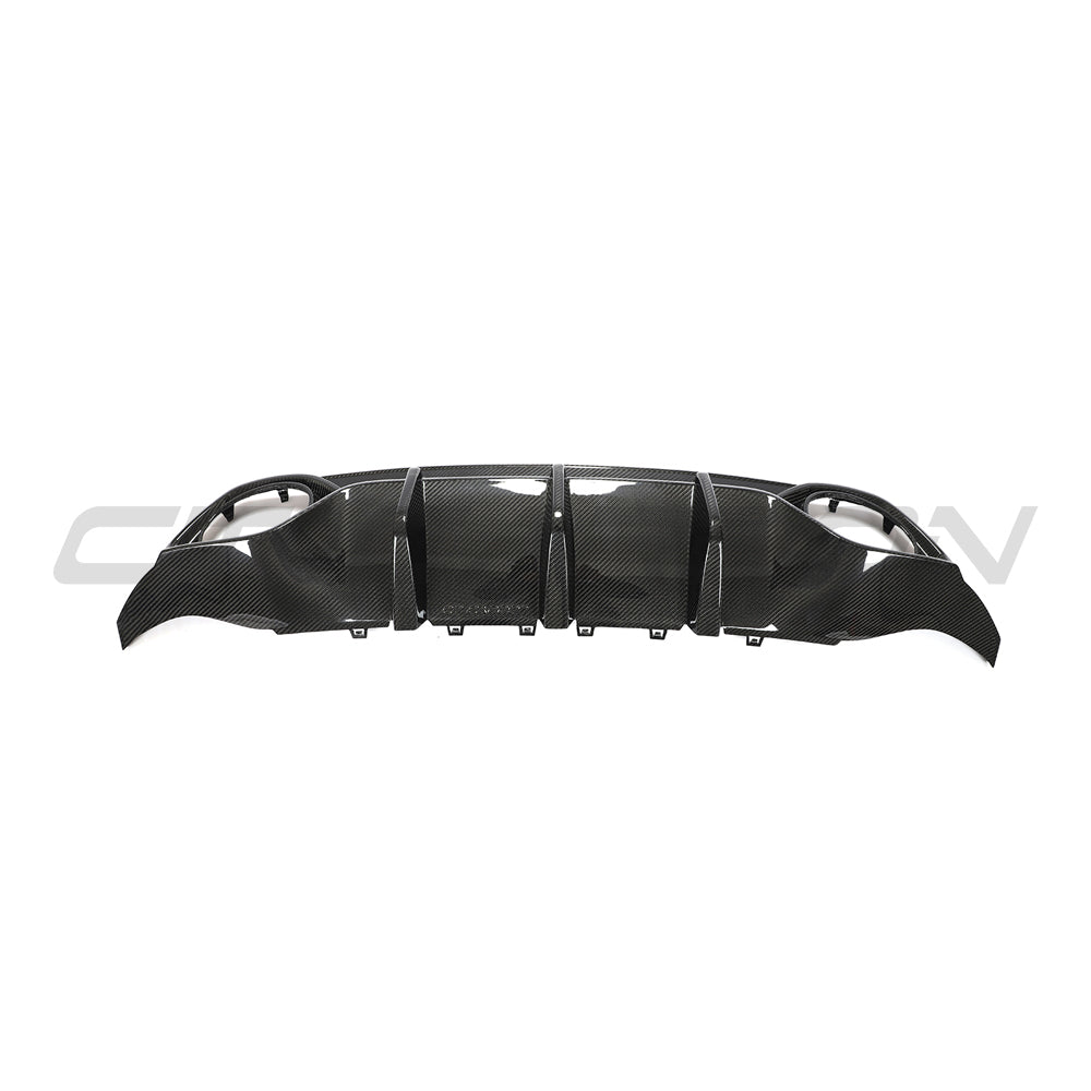 AUDI RS3 8Y 2022-2024 SPORTBACK CARBON FIBRE DIFFUSER - V1 - CT DESIGN
