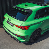AUDI RS3 8Y 2022-2024 SPORTBACK CARBON FIBRE DIFFUSER - V1 - CT DESIGN
