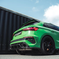 AUDI RS3 8Y 2022-2024 SPORTBACK CARBON FIBRE DIFFUSER - V1 - CT DESIGN