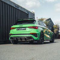 AUDI RS3 8Y 2022-2024 SPORTBACK CARBON FIBRE DIFFUSER - V1 - CT DESIGN