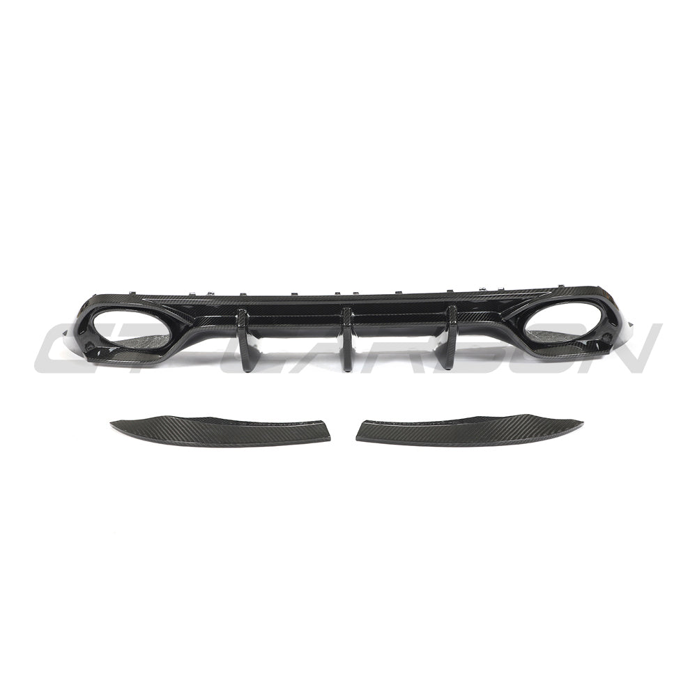 AUDI RS3 8Y 2022-2024 SPORTBACK CARBON FIBRE DIFFUSER - V1 - CT DESIGN