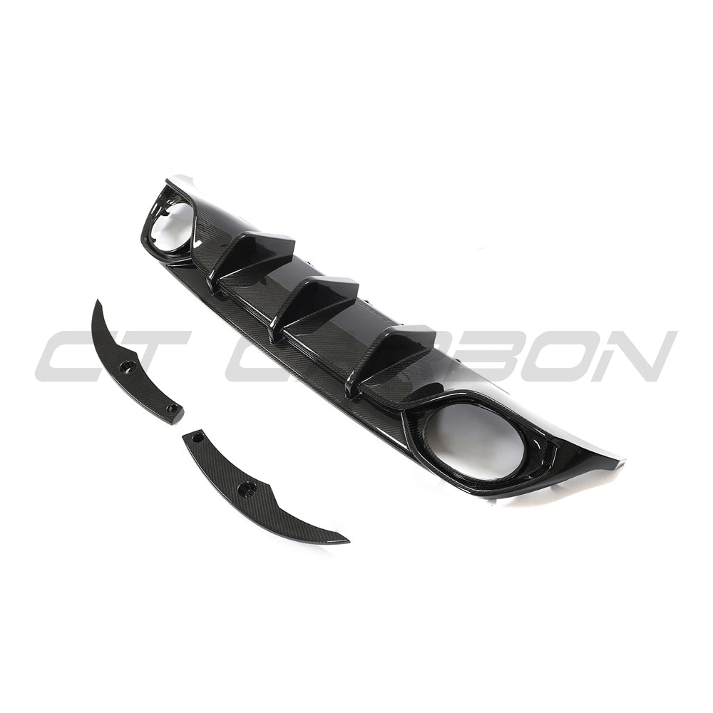 AUDI RS3 8Y 2022-2024 SPORTBACK CARBON FIBRE DIFFUSER - V1 - CT DESIGN