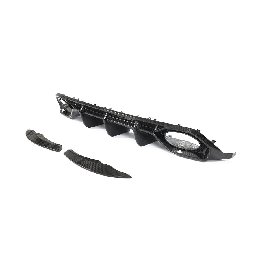 AUDI RS3 8Y 2022-2024 SPORTBACK CARBON FIBRE DIFFUSER - V1 - CT DESIGN