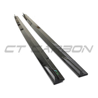 AUDI RS3 8Y 2022+ CARBON FIBRE SIDE SKIRTS V1 - CT DESIGN