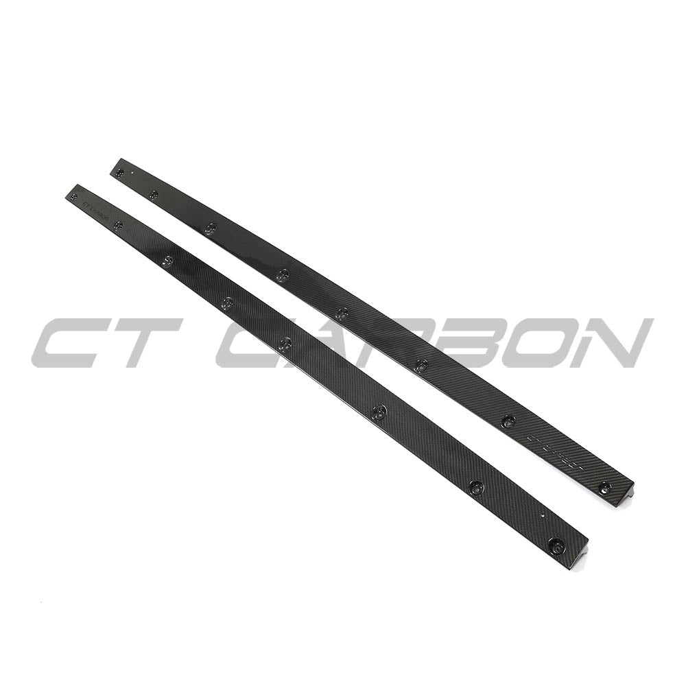 AUDI RS3 8Y 2022+ CARBON FIBRE SIDE SKIRTS V1 - CT DESIGN