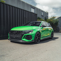 AUDI RS3 8Y 2022+ CARBON FIBRE SIDE SKIRTS V1 - CT DESIGN