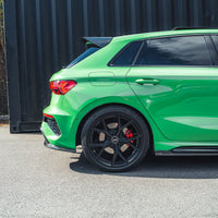 AUDI RS3 8Y 2022+ CARBON FIBRE SIDE SKIRTS V1 - CT DESIGN