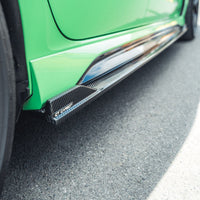 AUDI RS3 8Y 2022+ CARBON FIBRE SIDE SKIRTS V1 - CT DESIGN