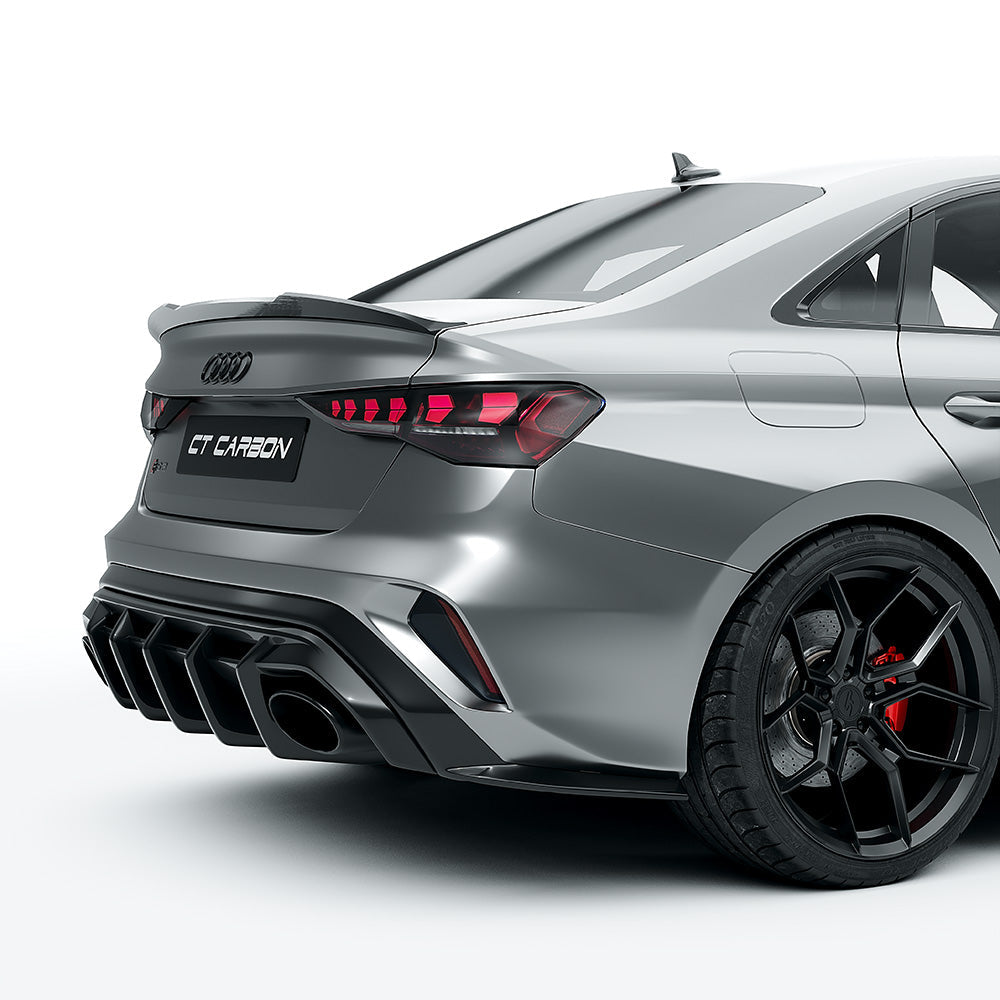 AUDI RS3 8Y 2025+ FACELIFT SALOON FULL CARBON FIBRE KIT - CT DESIGN