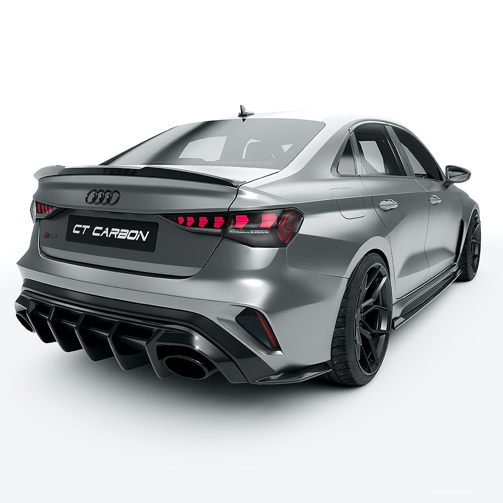 AUDI RS3 8Y 2025+ FACELIFT SALOON FULL CARBON FIBRE KIT - CT DESIGN