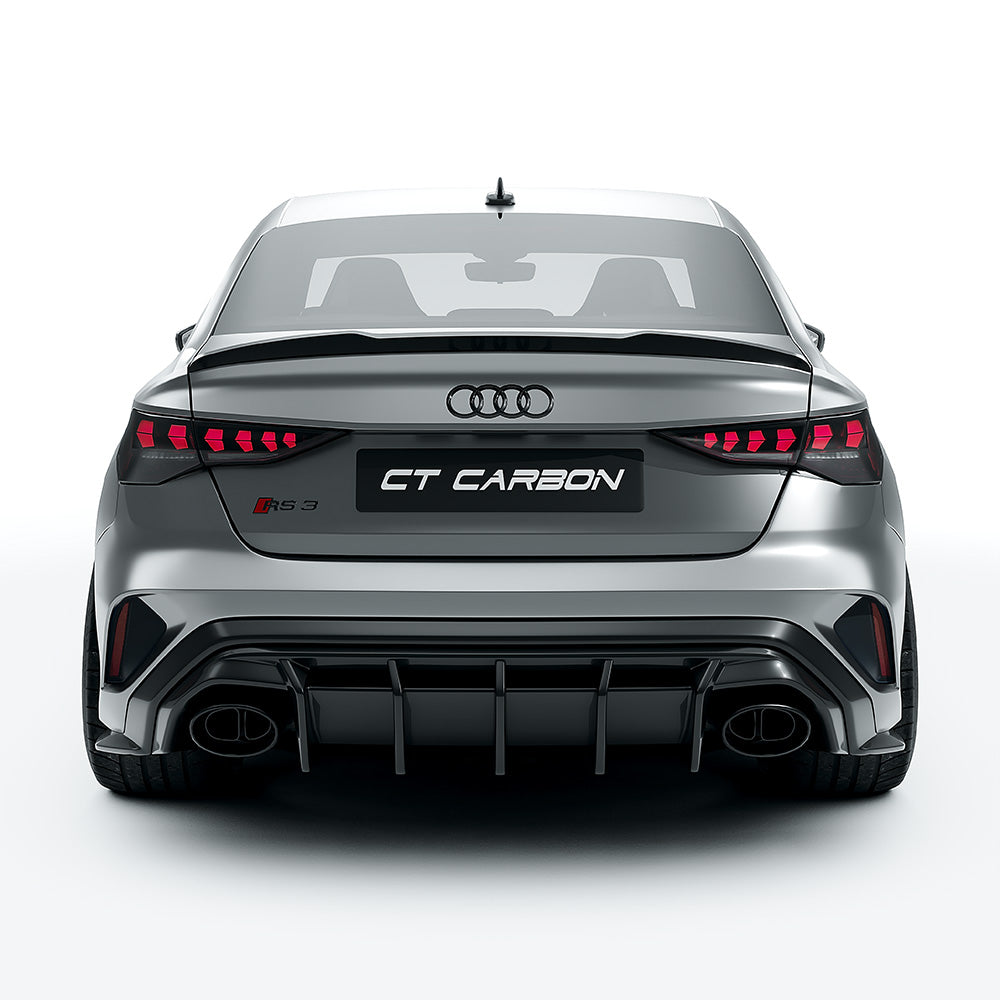 AUDI RS3 8Y 2025+ FACELIFT SALOON FULL CARBON FIBRE KIT - CT DESIGN