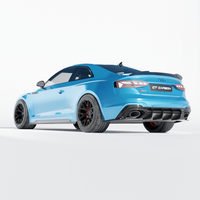 AUDI RS5 B9.5 SPORTBACK & COUPE 2020-2025 CARBON FIBRE DIFFUSER - CT DESIGN