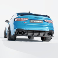 AUDI RS5 B9.5 SPORTBACK & COUPE 2020-2025 CARBON FIBRE DIFFUSER - CT DESIGN