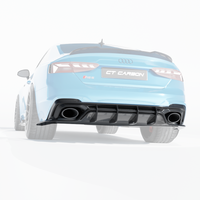 AUDI RS5 B9.5 SPORTBACK & COUPE 2020-2025 CARBON FIBRE DIFFUSER - CT DESIGN