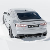 AUDI RS5 B9.5 SPORTBACK & COUPE 2020-2025 CARBON FIBRE DIFFUSER - CT DESIGN