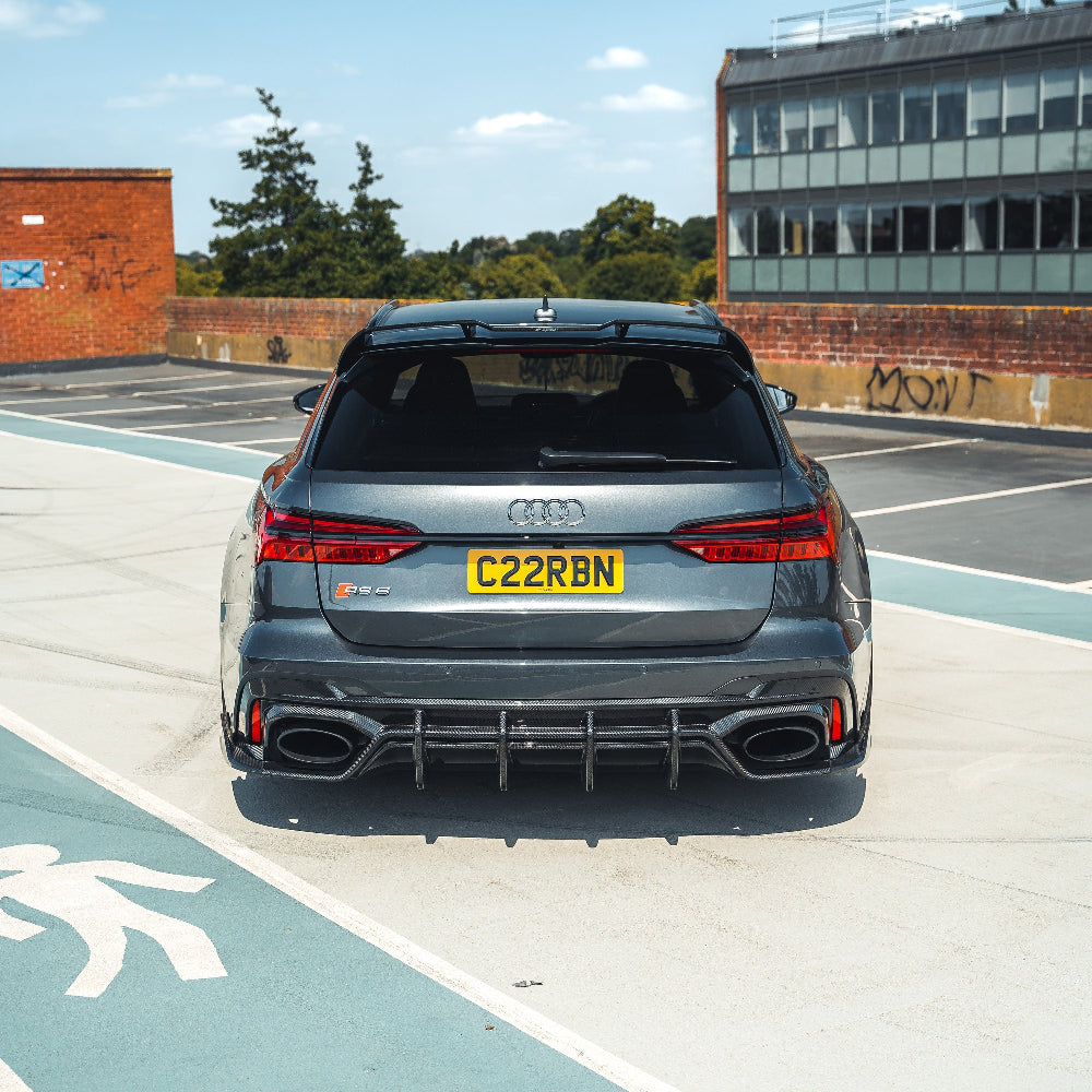AUDI RS6/RS7 C8 CARBON FIBRE DIFFUSER - CT DESIGN