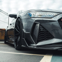 AUDI RS6/RS7 C8 AVANT 2019+ CARBON FIBRE FRONT BUMPER VENT TRIM