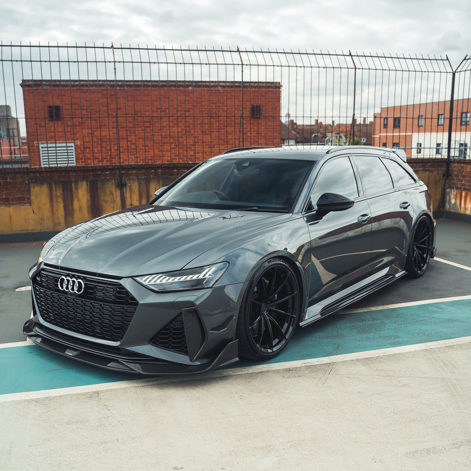 AUDI RS6/RS7 C8 AVANT 2019+ CARBON FIBRE FRONT BUMPER VENT TRIM