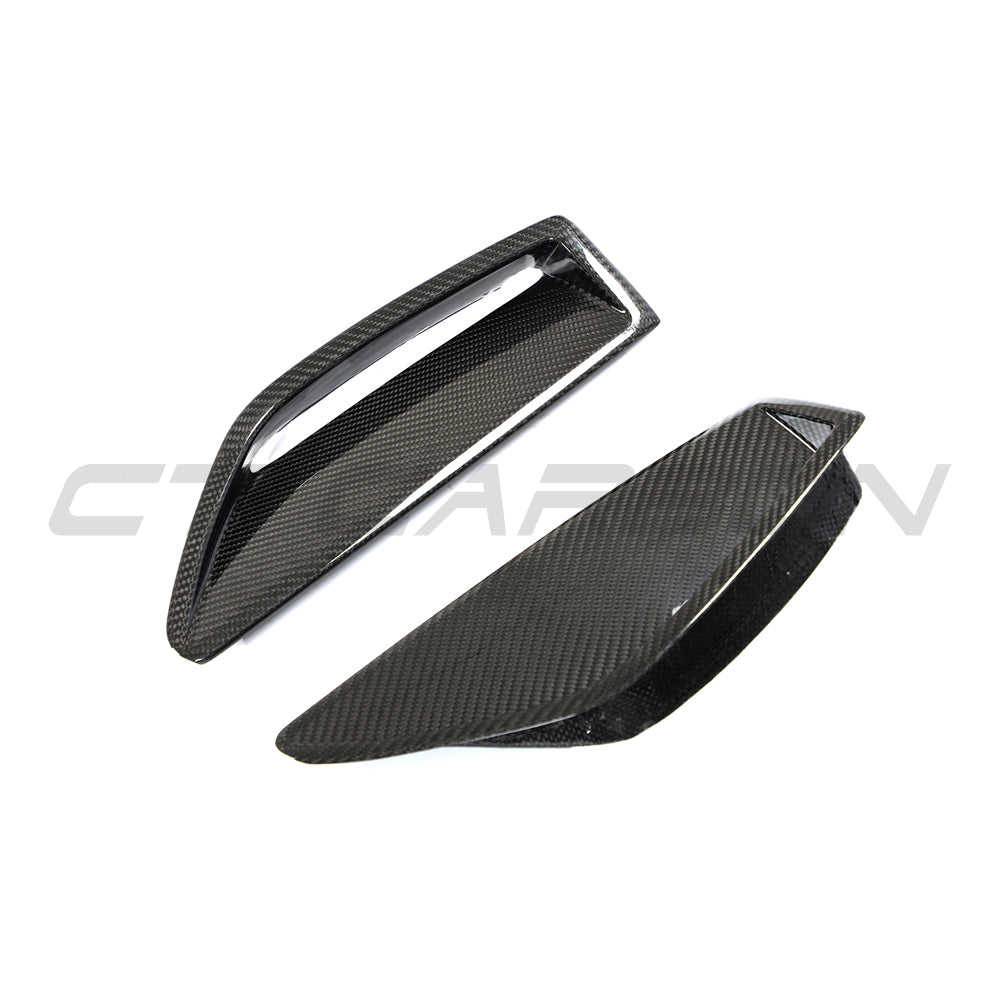 AUDI RS6/RS7 C8 AVANT 2019+ CARBON FIBRE FRONT BUMPER VENT TRIM