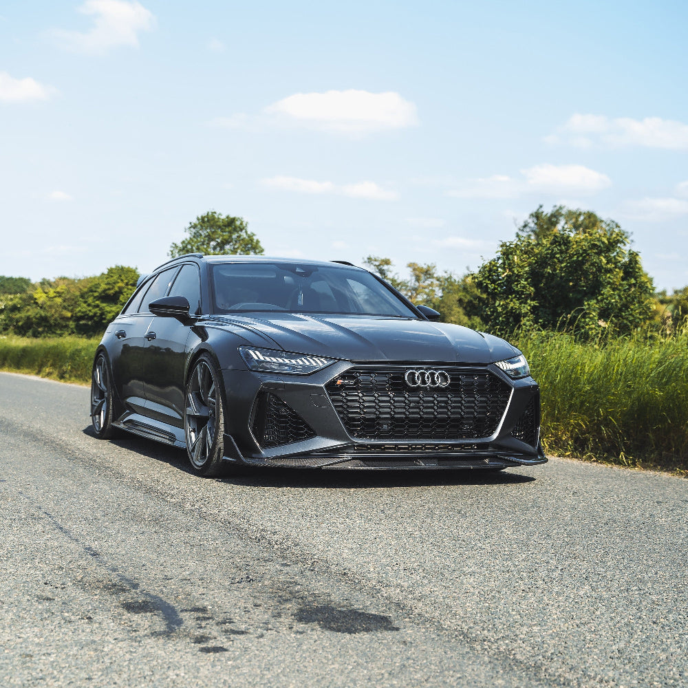 AUDI RS6/RS7 C8 AVANT 2019+ CARBON FIBRE SPLITTER - CT DESIGN