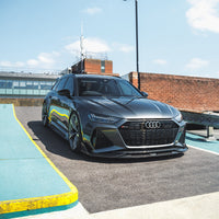 AUDI RS6/RS7 C8 AVANT 2019+ CARBON FIBRE SPLITTER - CT DESIGN