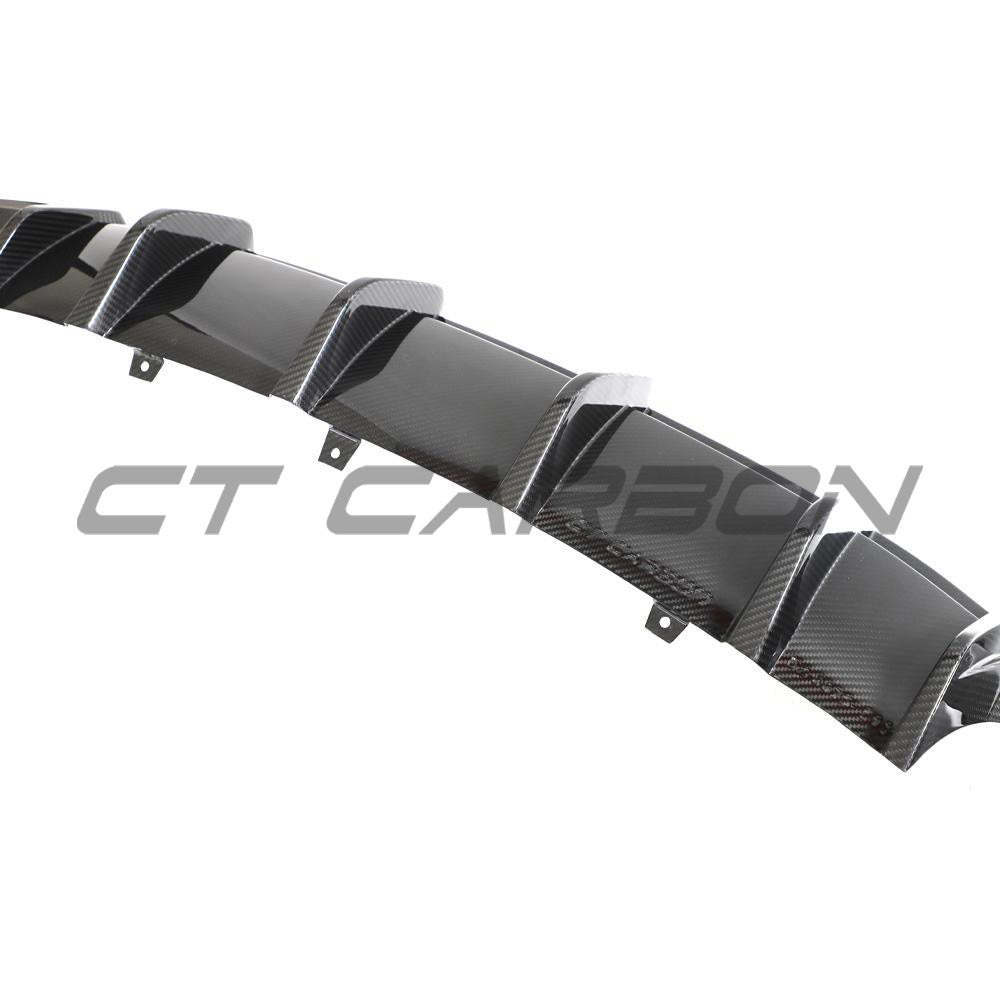 AUDI RS6/RS7 C8 2019+ CARBON FIBRE DIFFUSER - CT DESIGN