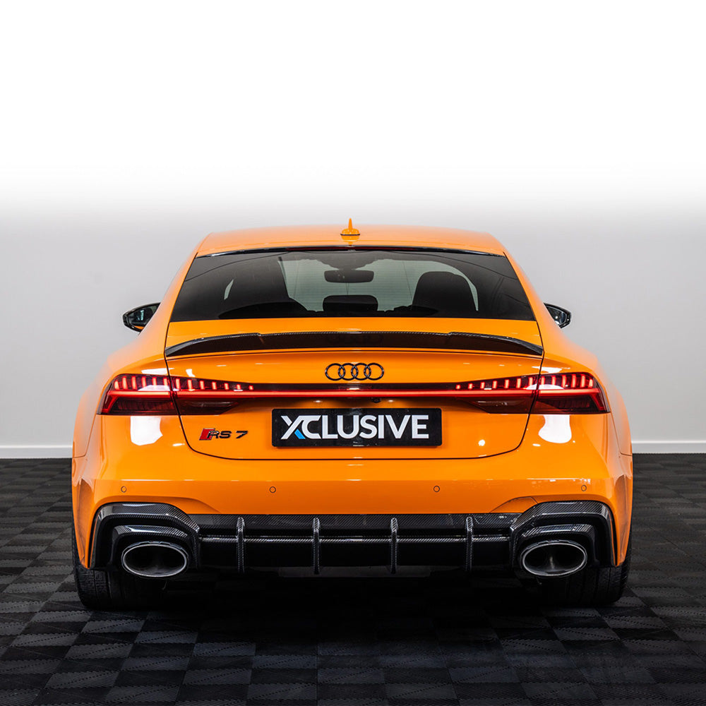 AUDI RS6/RS7 C8 2019+ CARBON FIBRE DIFFUSER - CT DESIGN