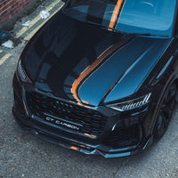 AUDI RSQ8 2020-2025 CARBON FIBRE FRONT SPLITTER - CT DESIGN