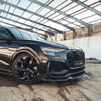 AUDI RSQ8 2020-2025 CARBON FIBRE FRONT SPLITTER - CT DESIGN