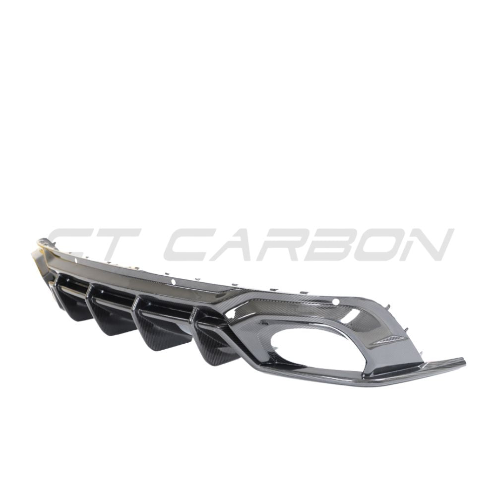 AUDI RSQ8 2020-2024 PRE-FACELIFT CARBON FIBRE DIFFUSER - CT DESIGN