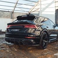 AUDI RSQ8 2020-2024 PRE-FACELIFT CARBON FIBRE DIFFUSER - CT DESIGN