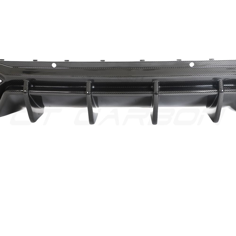 AUDI RSQ8 2020-2024 PRE-FACELIFT CARBON FIBRE DIFFUSER - CT DESIGN