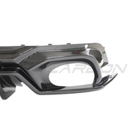 AUDI RSQ8 2020-2024 PRE-FACELIFT CARBON FIBRE DIFFUSER - CT DESIGN
