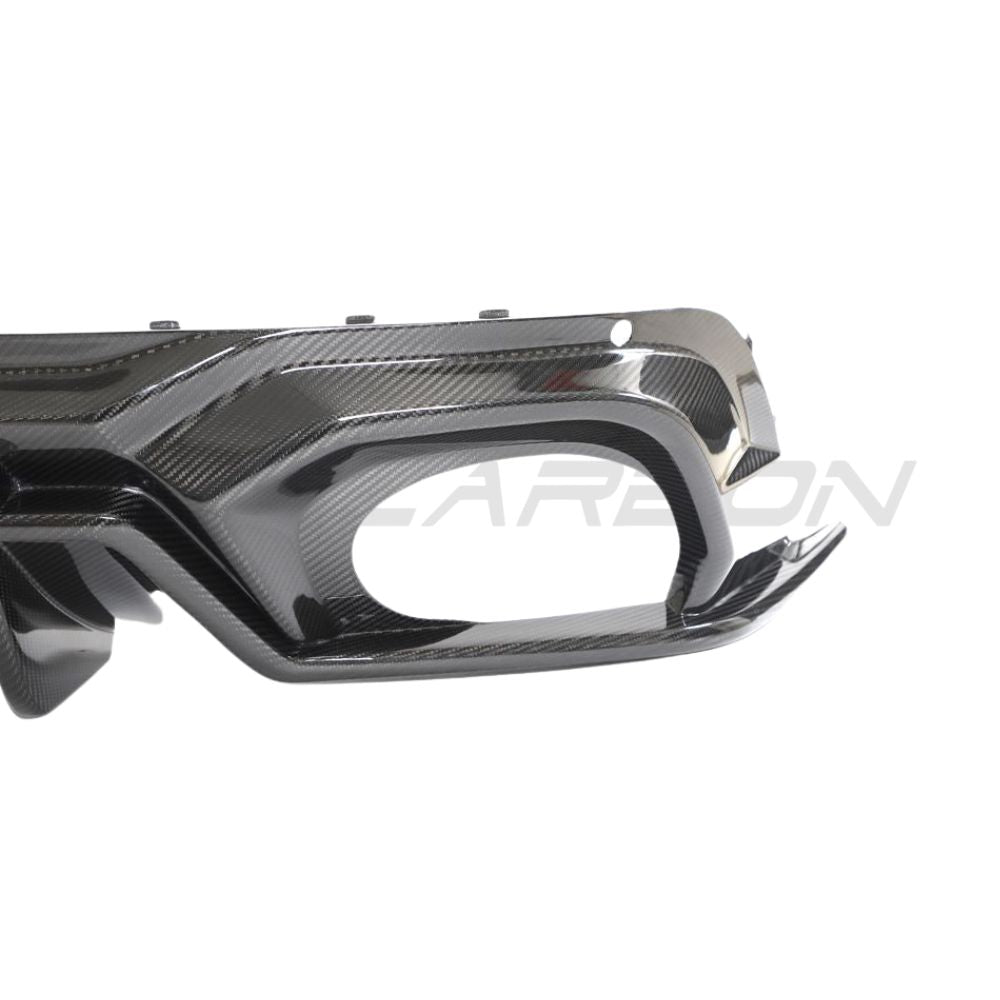 AUDI RSQ8 2020-2024 PRE-FACELIFT CARBON FIBRE DIFFUSER - CT DESIGN