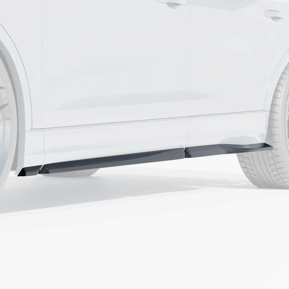 AUDI RSQ8 2020+ CARBON FIBRE SIDE SKIRTS - CT DESIGN