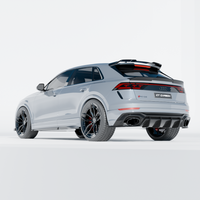 AUDI RSQ8 2020+ CARBON FIBRE SIDE SKIRTS - CT DESIGN