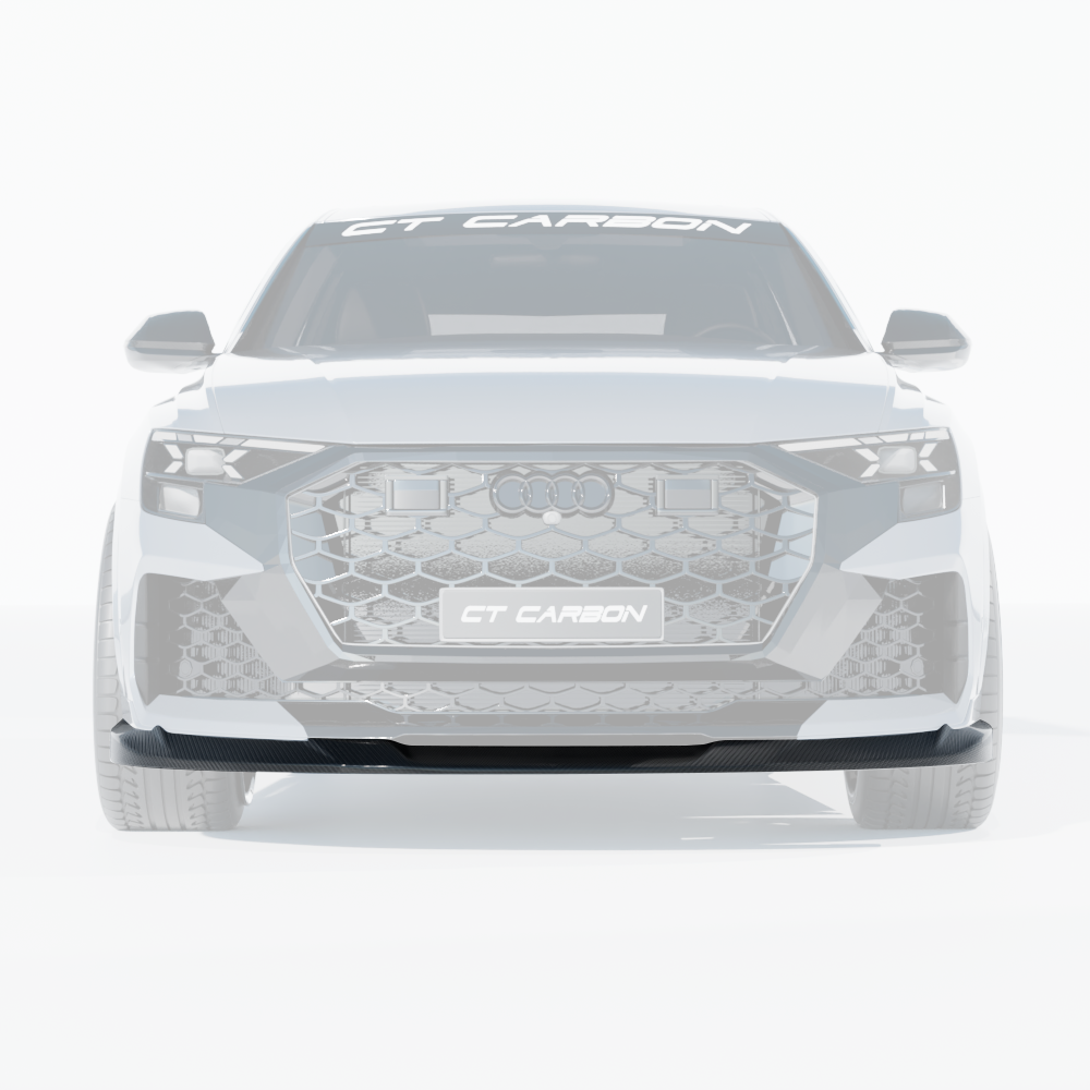 AUDI RSQ8 FACELIFT 2025+ CARBON FIBRE SPLITTER - CT DESIGN