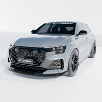 AUDI RSQ8 FACELIFT 2025+ CARBON FIBRE SPLITTER - CT DESIGN
