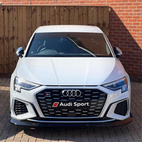 AUDI S3/A3 8Y S-LINE 2020-2025 GLOSS BLACK SPLITTER