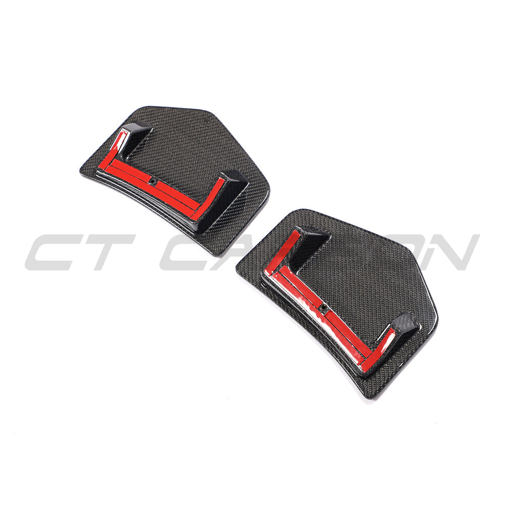 AUDI TTRS QUATTRO MK3 2015-2018 CARBON FIBRE REAR BUMPER ADD ON