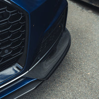 AUDI A5 S5 B9 2017-2021 CARBON FIBRE SPLITTER