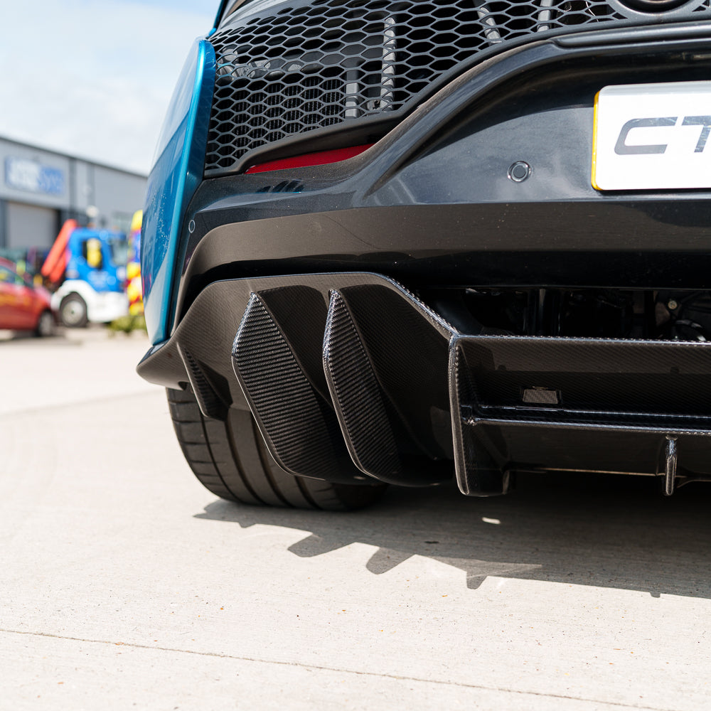 MCLAREN ARTURA 2023+ CARBON FIBRE DIFFUSER - CT DESIGN