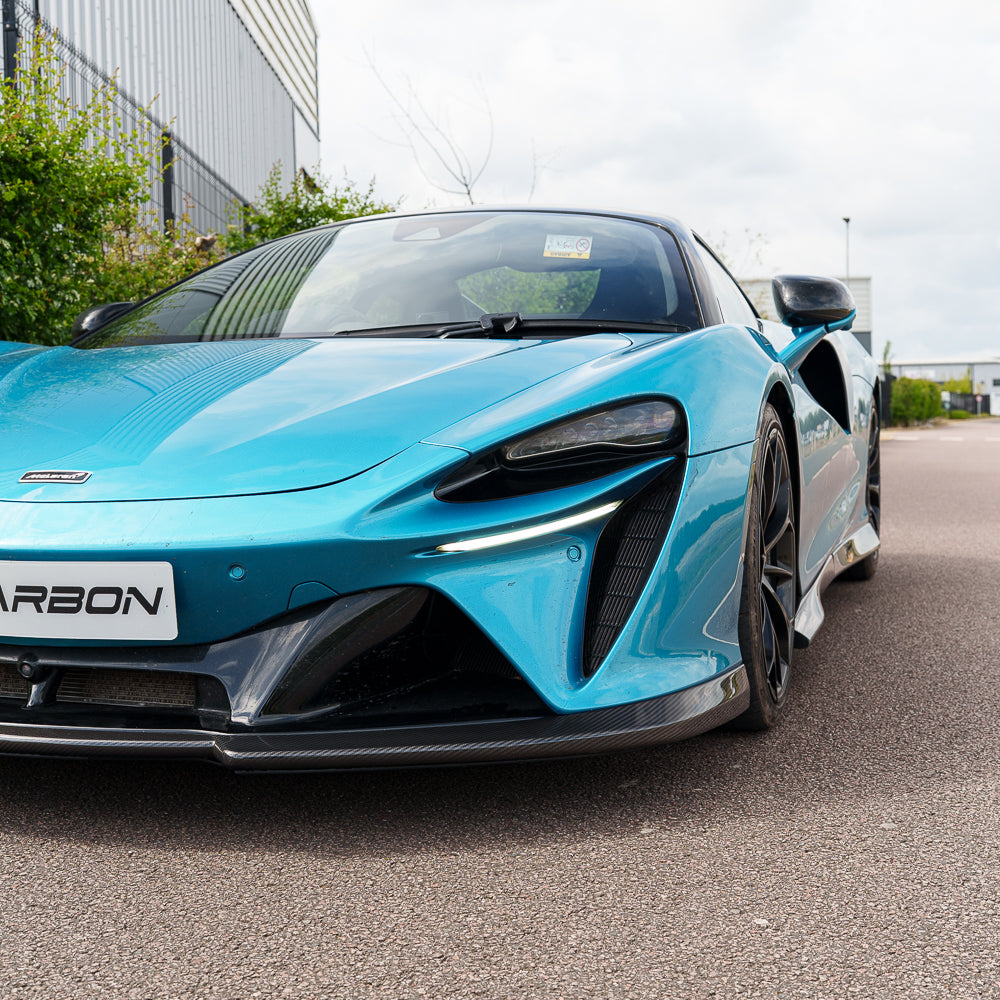 MCLAREN ARTURA 2023+ CARBON FIBRE SPLITTER - CT DESIGN