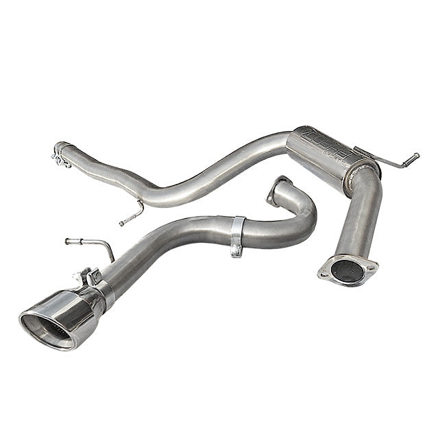 Cobra Exhausts - Audi A3 (8P) 2.0 TDI 2WD (2008-12) (3 Door) Single Tip Cat Back Performance Exhaust