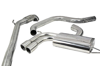 Cobra Exhausts - Audi A3 (8P) 2.0 TFSI 2WD (3 Door) Turbo Back Performance Exhaust
