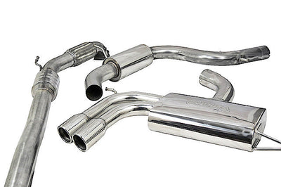 Cobra Exhausts - Audi A3 (8P) 2.0 TFSI 2WD (3 Door) Turbo Back Performance Exhaust