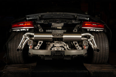 Cobra Exhausts - Audi R8 5.2 V10 Gen 1 (Facelift) (13-15) Valved Cat Back Performance Exhaust