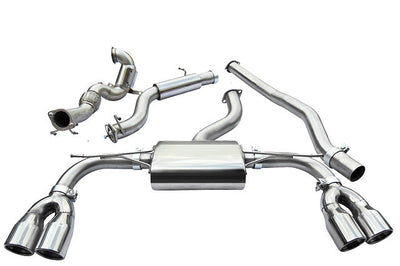 Cobra Exhausts - Audi S3 (8V) 3 Door (Non-Valved) (13-18) Turbo Back Performance Exhaust