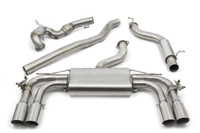 Cobra Exhausts - Audi S3 (8V) Saloon (Valved) (13-18) Turbo Back Performance Exhaust